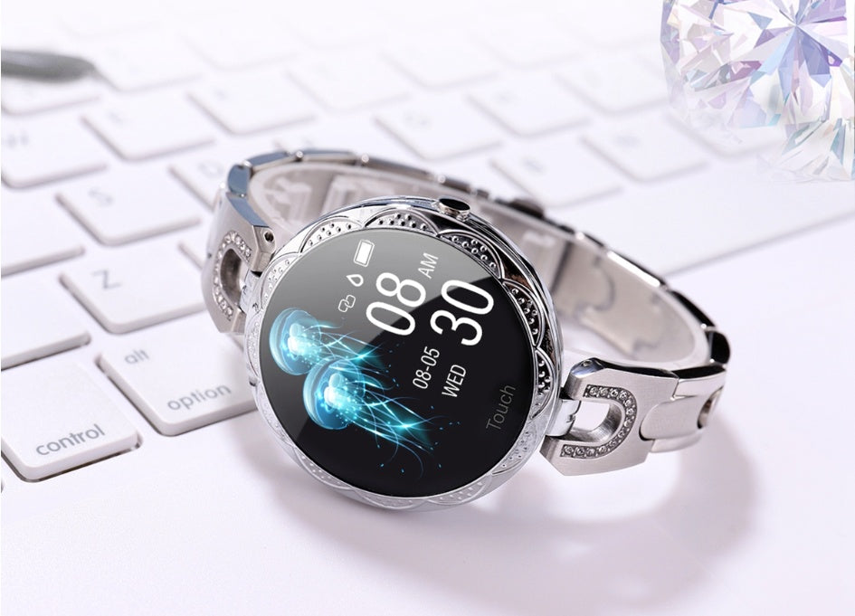 Fashion Women's Smart Watch Waterproof Wearable Device