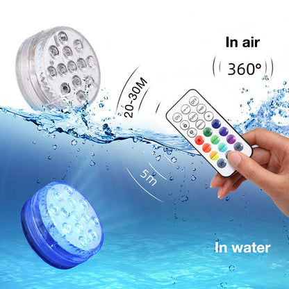 13 Led Submersible Light for Swimming Pool Garden Fountain Bathroom