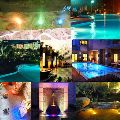 13 Led Submersible Light for Swimming Pool Garden Fountain Bathroom