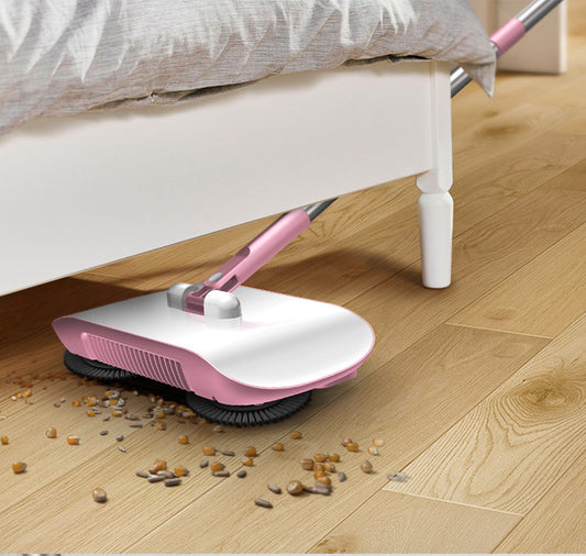 Hand Push Sweeper Household Broom Dustpan Mop Floor All-in-one Machine