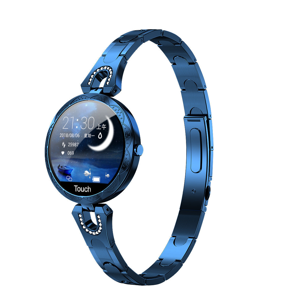 Fashion Women's Smart Watch Waterproof Wearable Device