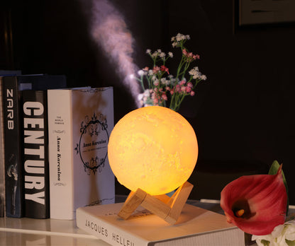 Creative night light moon light air humidifier